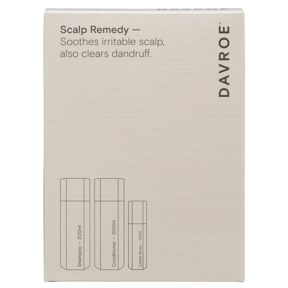 Davroe Scalp Remedy Trio Packs / Clears Dandruff & Soothes Scalp
