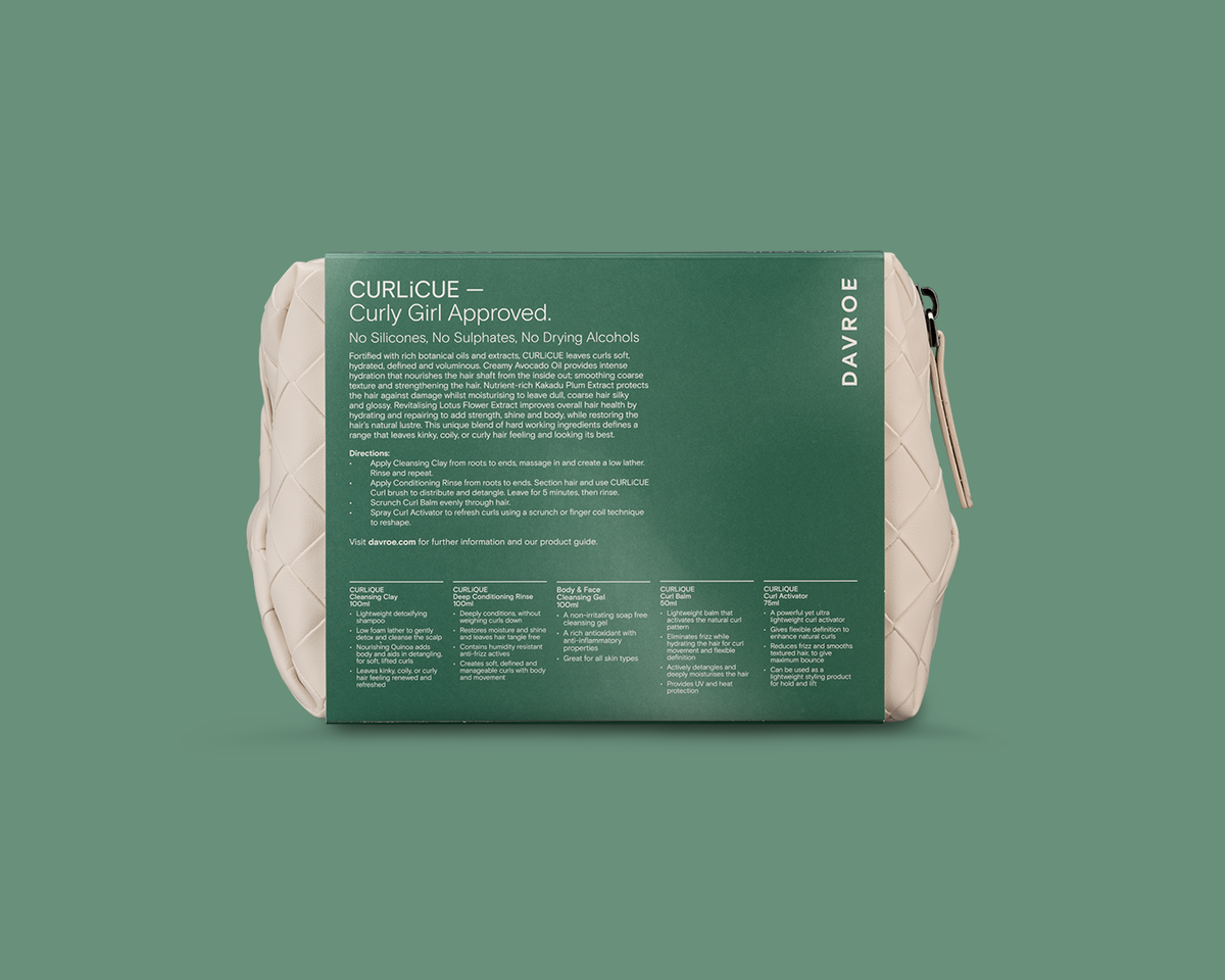 Davroe CURLiCUE Travel Pack – Natural, Vegan & Curly Girl Approved ...