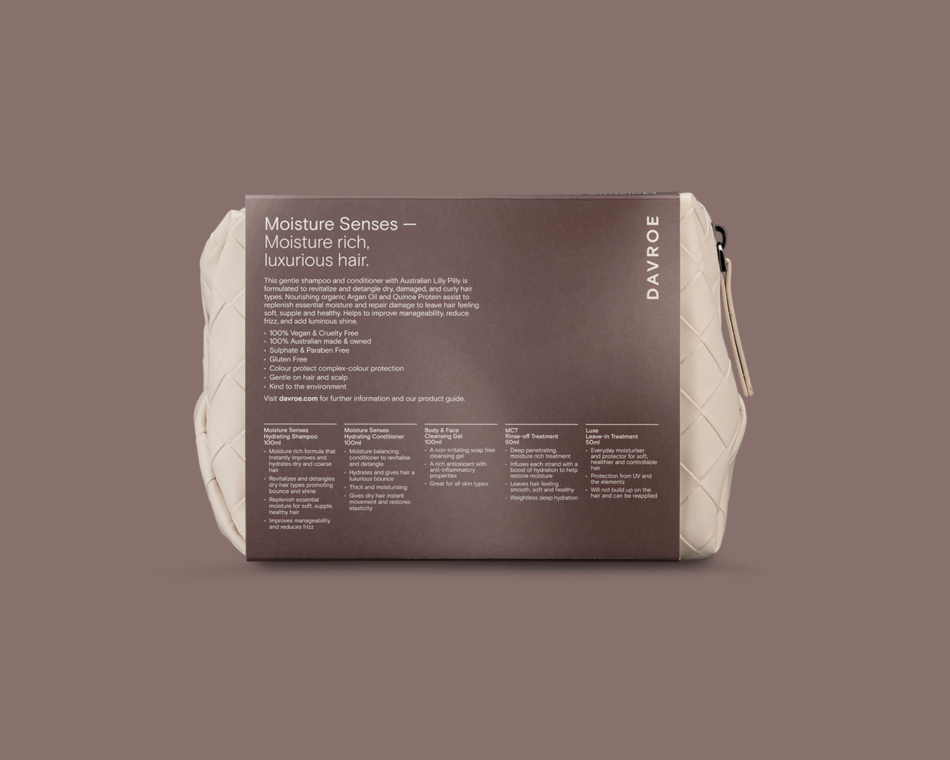 Davroe Moisture Senses Travel Pack