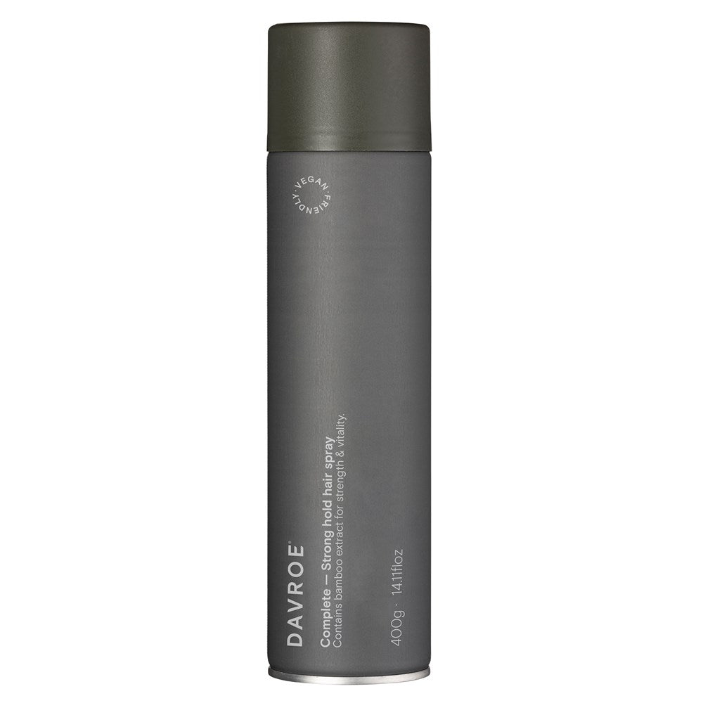 Davroe Complete Aerosol Strong Hold Hair Spray / 100% Vegan Friendly 400gm