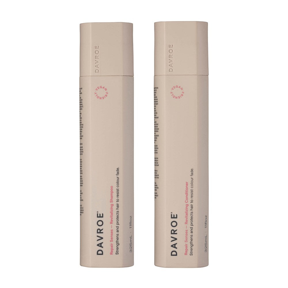 Davroe Repair Senses Revitalising Shampoo & Conditioner Combo