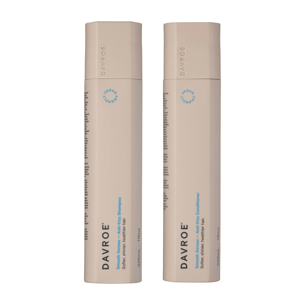 Davroe Smooth Senses Anti-Frizz Shampoo & Conditioner Combo